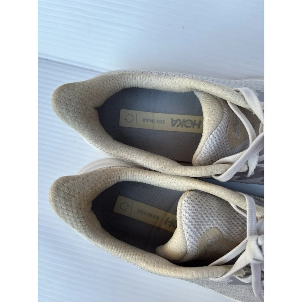 Hoka Nimbus/Cloud Solimar‎ Women's 9.5 Gray Running Shoes